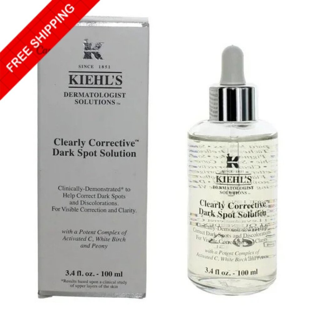 Kiehl’s Clearly Corrective Dark Spot Solution 3.4oz / 100ml Brightening Serum